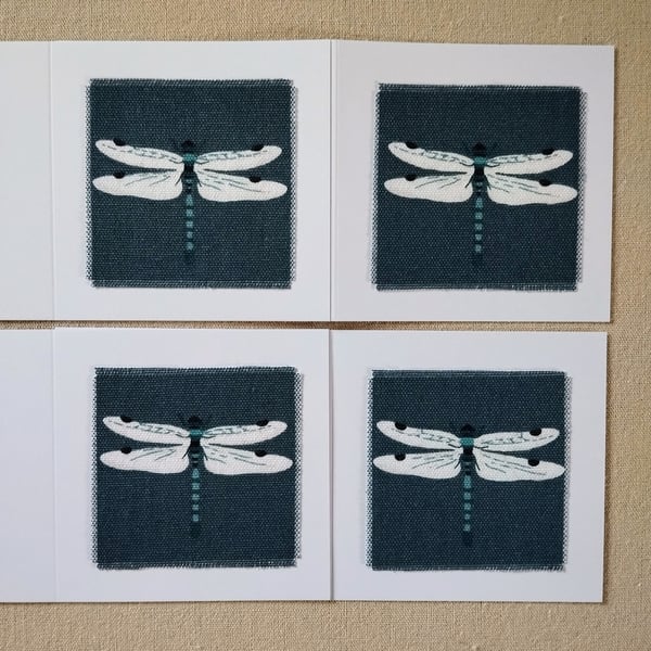 Dragonfly notelets set of 4