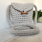 Handmade Lined Crochet Bag