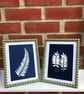Framed Fern art, Botanical gift, Embroidery Art - Image 8