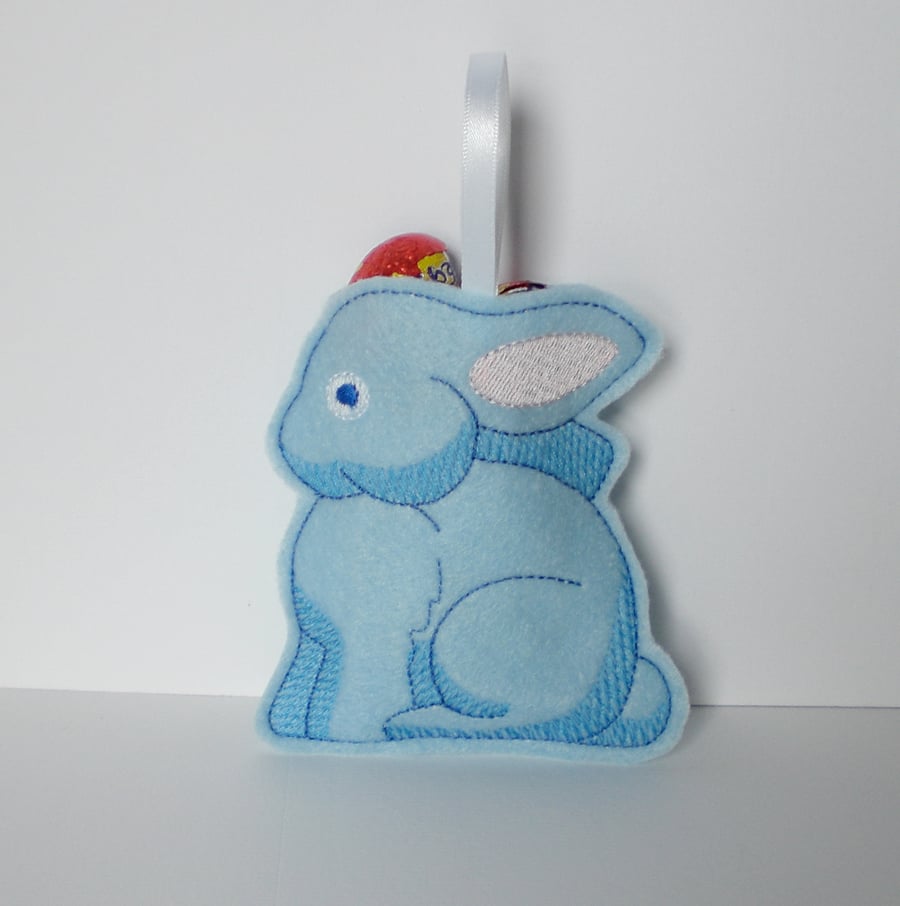 Bunny hanging treat or gift bag