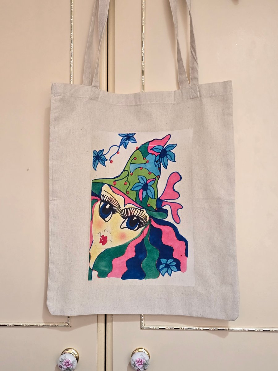 Fairy Witch Tote Bag