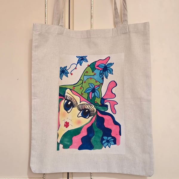 Fairy Witch Tote Bag