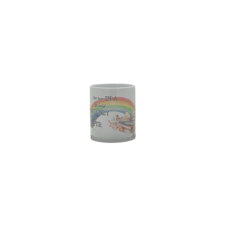 Rainbow Book Lover Mug