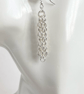 Sterling Silver Chainmaille Earrings - Image 6