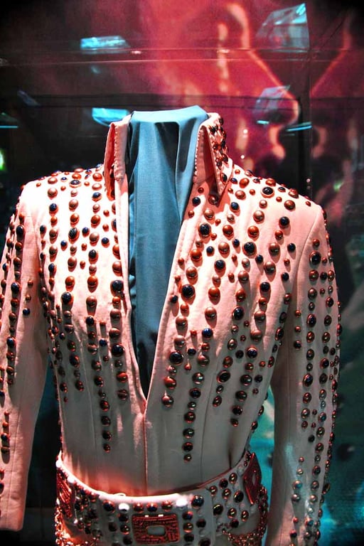 Elvis Presley On Tour Exhibition London Photograph Print