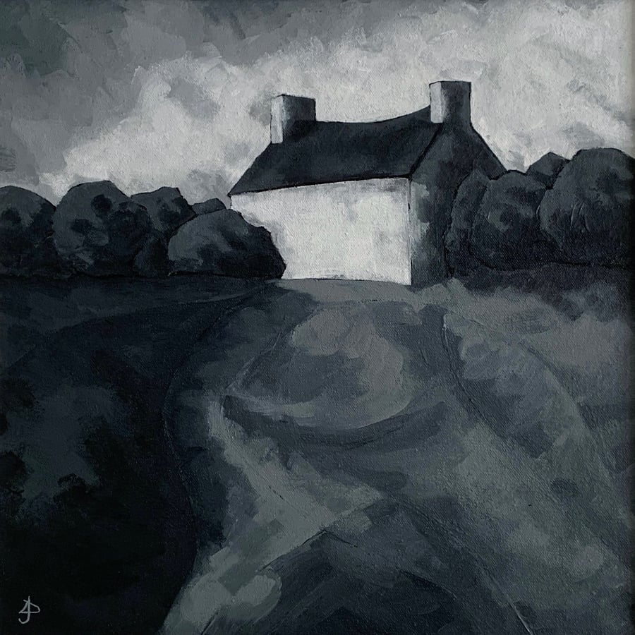 Pelton Plough - Original acrylic painting 
