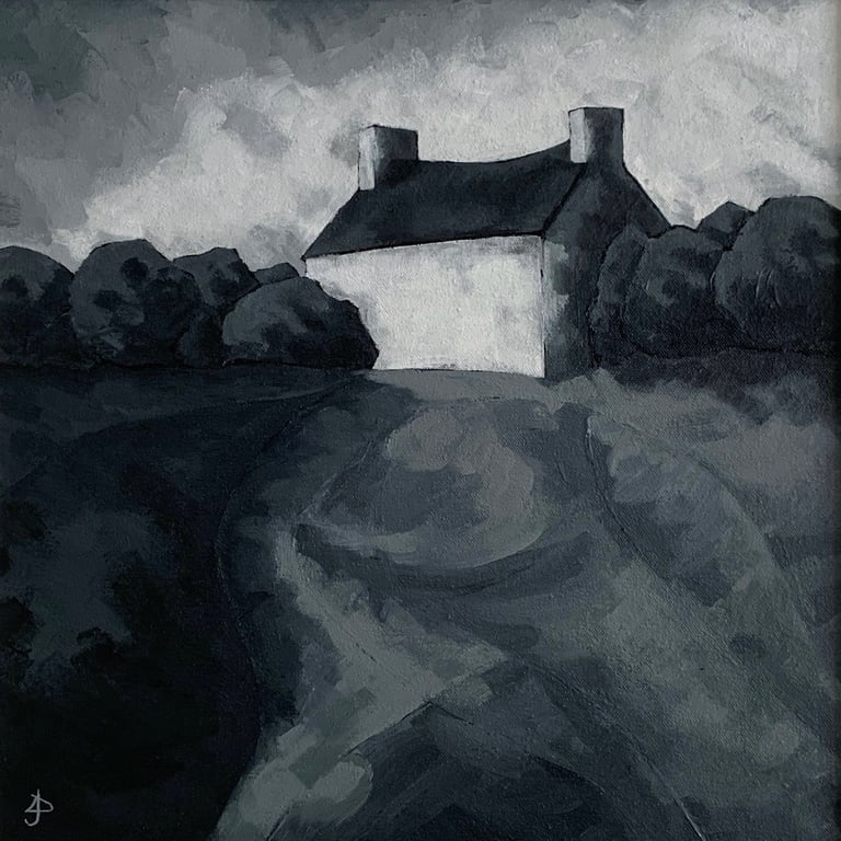 Pelton Plough - Original acrylic painting 