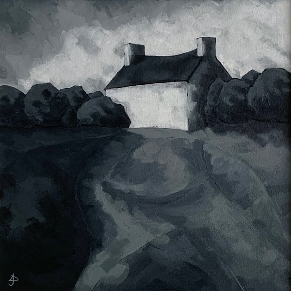 Pelton Plough - Original acrylic painting 