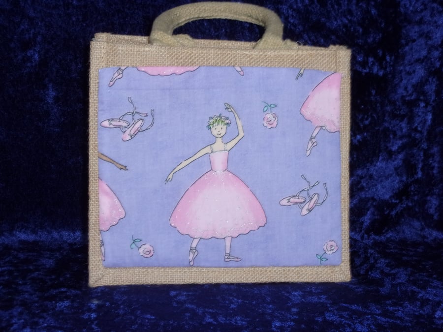 Ballerina Small Jute Bag