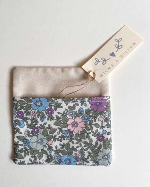 Washable face mask bag- pouch- storage