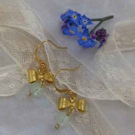 The Gold Bow Earrings