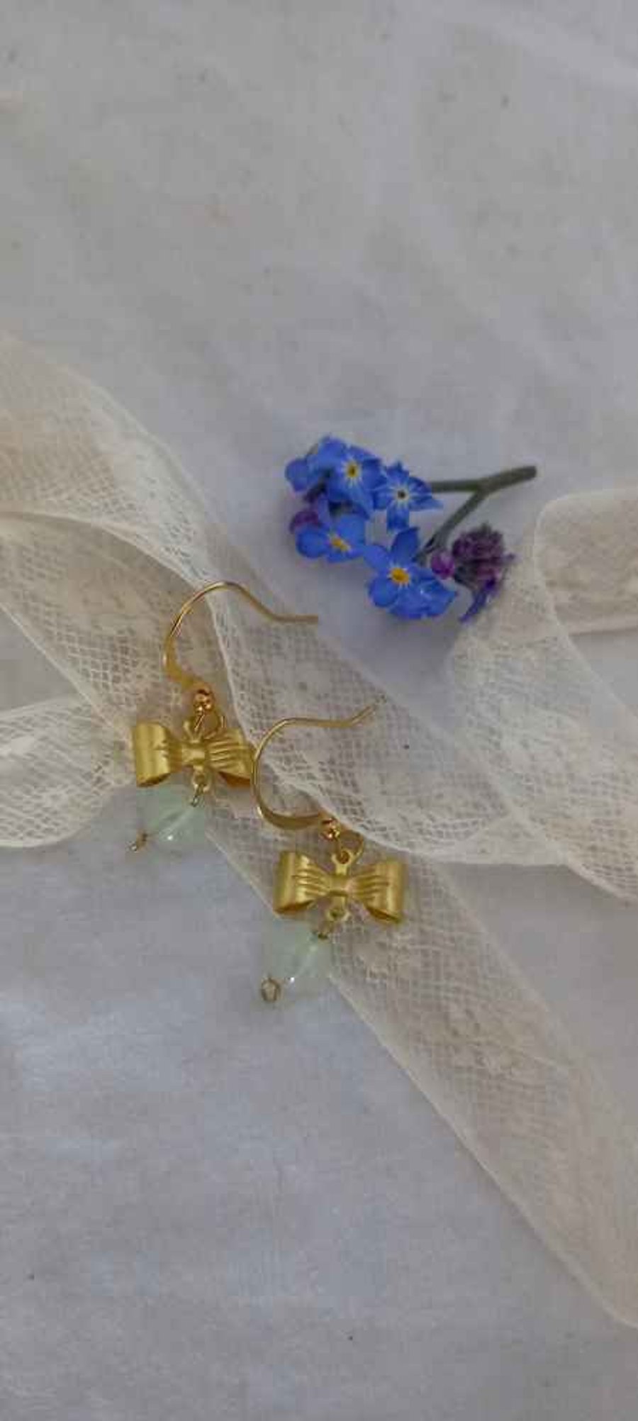 The Gold Bow Earrings