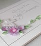 First holy communion card, quilled - Image 5