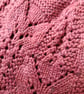  Blush coloured handmade crocheted flower Hat - Image 4
