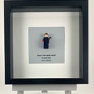 Mary Poppins custom mini Figure frame.