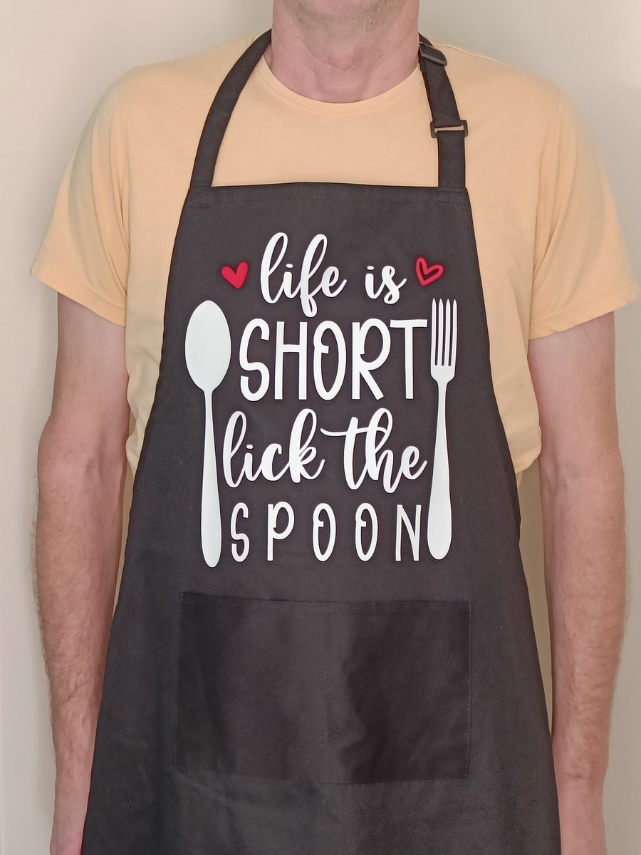 Lick The Spoon Apron