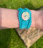 Teal Cotton Bracelet  - Image 5