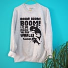 Fun Whale Jumper for nineties music fans