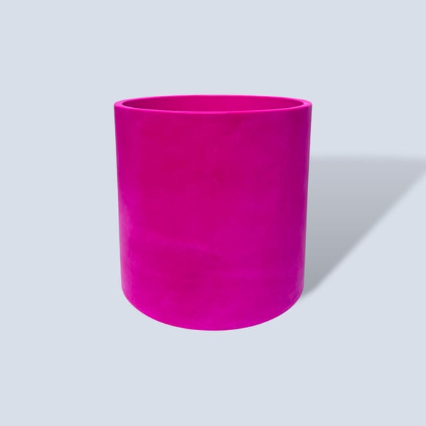 Extra Large 23 cm Fuchsia Pink Statement Plant Pot Indoor Planter