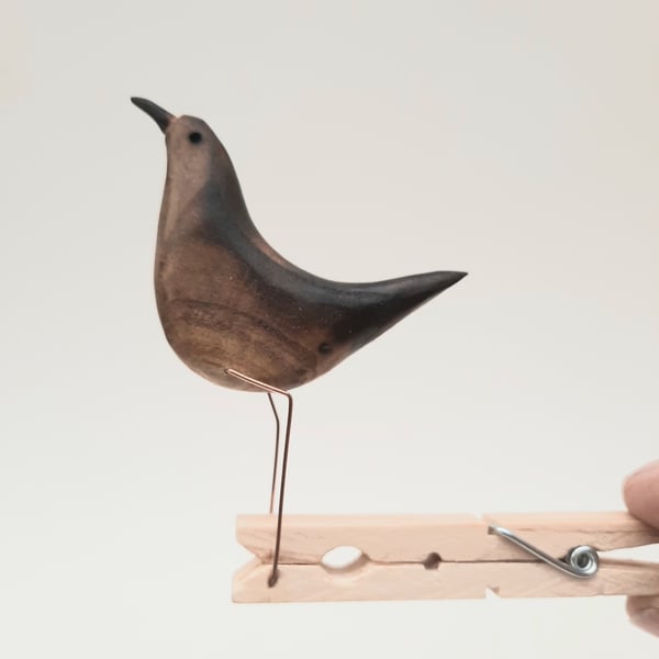 Pecking peg bird