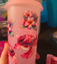 Colour changing pink turtle cold cup - Image 3