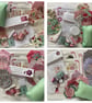 Patchwork EPP hexagon starter and pincushion kit slow sewing - Image 2