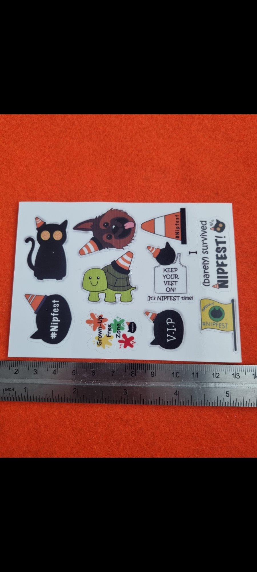 Nipfest Sticker Set (standard)