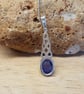 Tanzanite Celtic knot pendant. December birthstone - Image 4