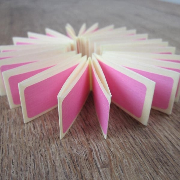 50 Small Candy Pink Stickers