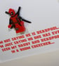 DEADPOOL - I'm not saying - Fathers Day Special - Framed minifigure - Dad - Dadd - Image 3