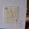 Wedding Dress Wedding Card
