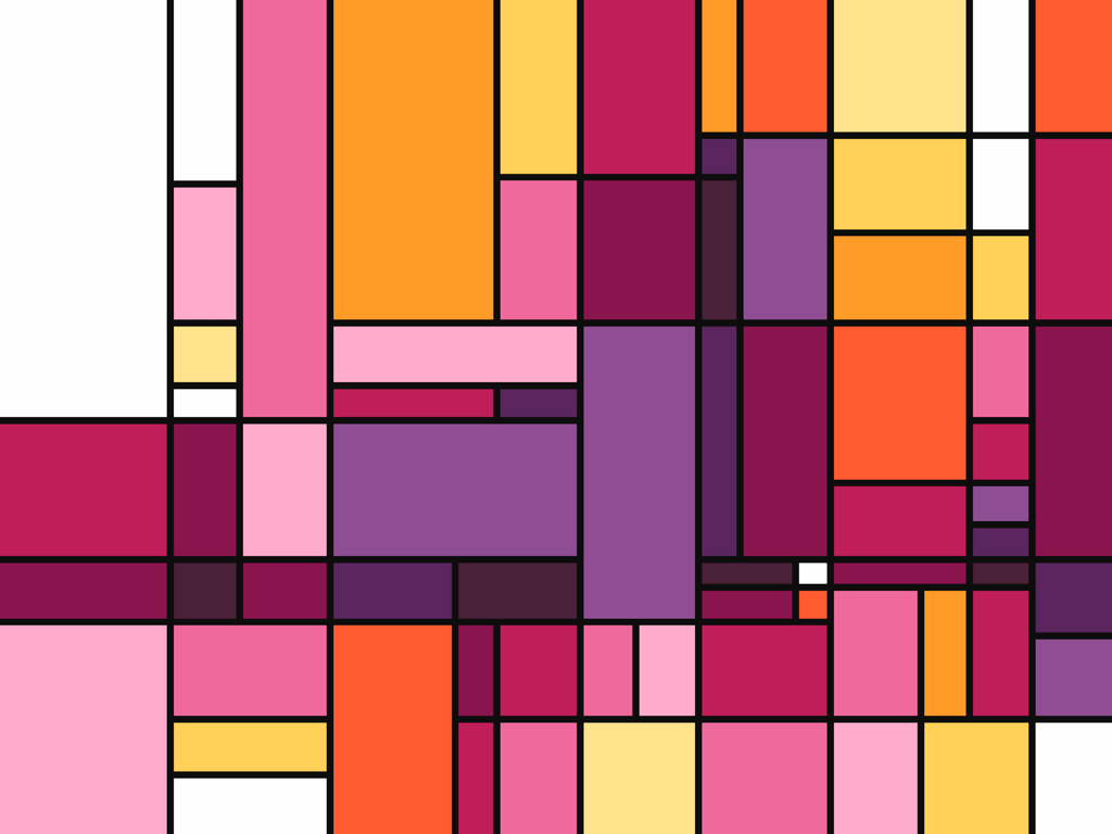 277C - Art Deco Cross Stitch Pattern: Geometric Pink Colors (PDF Counted Chart)