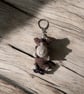 Handmade Crochet Horse Keychain Amigurumi Bag Charm, Soft Plush Accessory