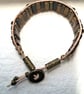 Leather Jasper Wrap Tube Bracelet  - Image 1