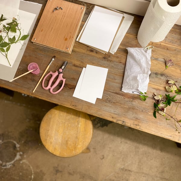 Flower Pressing Workshop - Ainsdale, Sunday 5th May