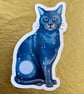 4 x Stickers - Cat Stickers! Scrapbooking, laptop decor, stocking fillers, cats - Image 4