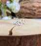 Handmade Silver Dewdrop Earrings - Image 7