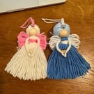 Set of 2 Handmade Guardian Angels -  Gift Box - FREE UK delivery