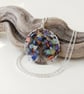 Wire Mixed Gemstone Tree Of Life Necklace