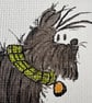 Cartoon Scottie Dog Magnet. - Image 2