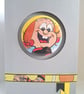 Minnie the Minx Badge & Greetings Card - The Beano Comic Character Gift - Image 1