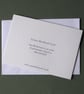 Unique Hand Made Christmas Card with Envelope - Image 3