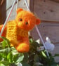 Needle felted tiny teddy bear - Image 1