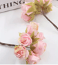 (SF015 dark pink) 30 Pcs, 3cm Fabric Artificial Flowers  