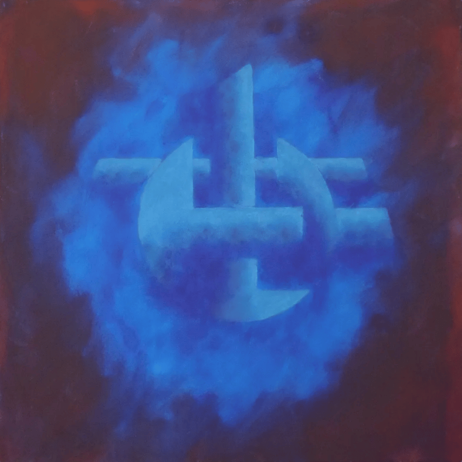 SEP03 - Original Abstract Geometric Painting