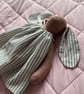 Cotton bunny rag doll tilda style 