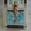 Birthday Card Olympics Swimmer Swimming Happy Birthday 3D Luxury Handmade Card