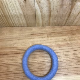 Blue Felt Bracelet. (438)
