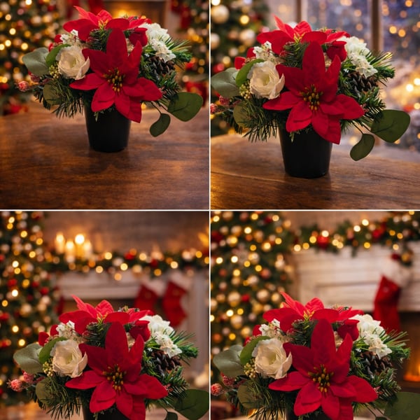 Christmas Memorial Pot