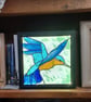 Stained glass Kingfisher light  - Image 2